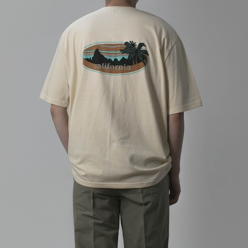 아이다큐 캘리포니아 반팔 티셔츠 (3Color)