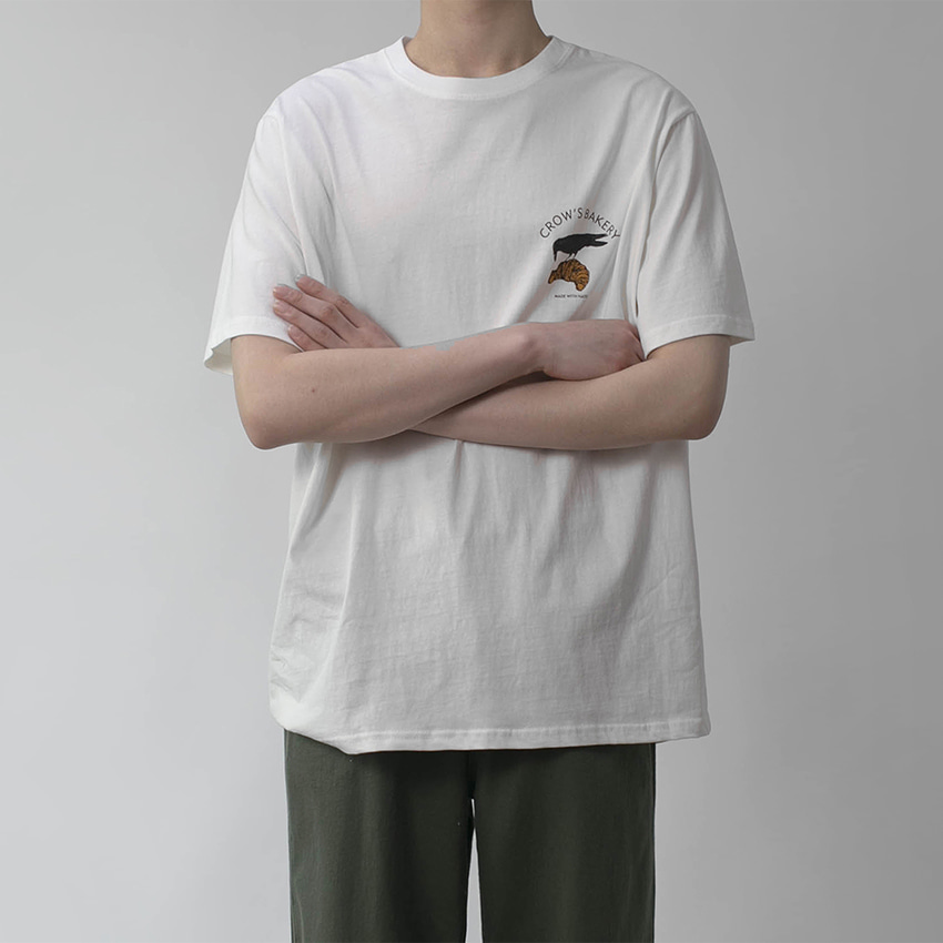 아이다큐 크라운 나염 반팔 티셔츠 (2Color)