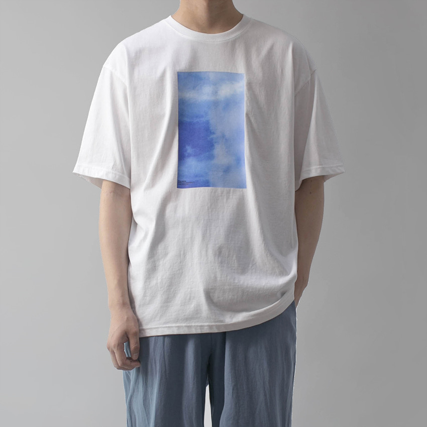아이다큐 스카이 나염 티셔츠 (3Color)